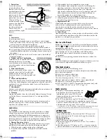 Предварительный просмотр 3 страницы JVC SR-V101US - S-vhs Videocassette Recorder Instructions Manual