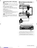 Предварительный просмотр 13 страницы JVC SR-V101US - S-vhs Videocassette Recorder Instructions Manual