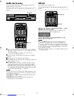 Preview for 20 page of JVC SR-V101US - S-vhs Videocassette Recorder Instructions Manual