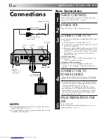 Preview for 6 page of JVC SR-VS10U - Dual Format Mini-dv/s-vhs Recorder Instructions Manual