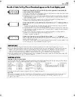 Preview for 15 page of JVC SR-VS30E Instructions Manual