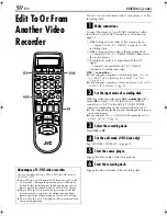 Preview for 50 page of JVC SR-VS30E Instructions Manual