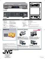 Preview for 4 page of JVC SR-VS30U Brochure & Specs