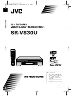 JVC SR-VS30U Instructions Manual preview