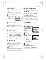 Preview for 17 page of JVC SR-VS30U Instructions Manual