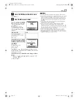 Preview for 25 page of JVC SR-VS30U Instructions Manual