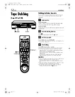 Preview for 52 page of JVC SR-VS30U Instructions Manual