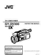 Предварительный просмотр 1 страницы JVC Streamcorder GY-DV300 Instruction Manual