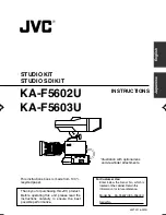 JVC Studio Kit KA-F5602U Instructions Manual preview