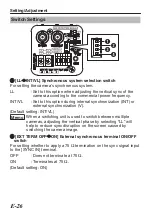 Предварительный просмотр 26 страницы JVC Super LoLux TK-C9510E Instructions Manual