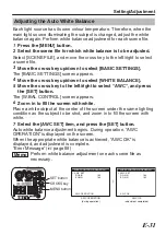 Предварительный просмотр 31 страницы JVC Super LoLux TK-C9510E Instructions Manual