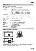 Предварительный просмотр 71 страницы JVC Super LoLux TK-C9510E Instructions Manual