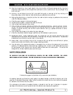 Предварительный просмотр 3 страницы JVC SW-D7000U Instruction Manual