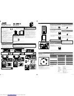 Preview for 3 page of JVC SX-DW55 Instructions