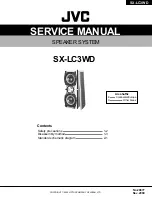 Предварительный просмотр 1 страницы JVC SX-LC3WD Service Manual