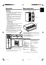 Предварительный просмотр 3 страницы JVC SX-WD8 - Left / Right CH Speakers Instructions Manual