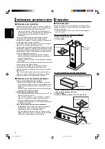 Предварительный просмотр 4 страницы JVC SX-WD8 - Left / Right CH Speakers Instructions Manual