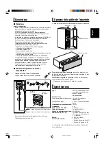 Предварительный просмотр 5 страницы JVC SX-WD8 - Left / Right CH Speakers Instructions Manual