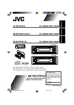 JVC SX50M - KD Radio / CD Player Instructions Manual preview