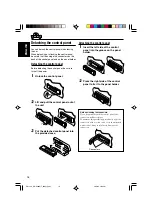 Предварительный просмотр 16 страницы JVC SX50M - KD Radio / CD Player Instructions Manual