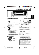 Предварительный просмотр 29 страницы JVC SX50M - KD Radio / CD Player Instructions Manual