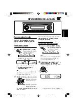 Предварительный просмотр 31 страницы JVC SX50M - KD Radio / CD Player Instructions Manual