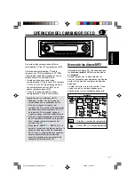 Предварительный просмотр 41 страницы JVC SX50M - KD Radio / CD Player Instructions Manual