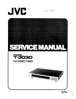 Preview for 1 page of JVC T-3030 Service Manual