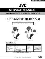 JVC TF-HF40(J) Service Manual preview