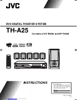 JVC TH-A25 Instructions Manual preview