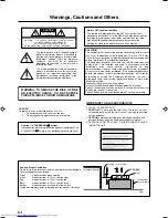 Предварительный просмотр 2 страницы JVC TH-A25 Instructions Manual