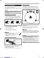 Предварительный просмотр 9 страницы JVC TH-A25 Instructions Manual