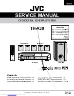 JVC TH-A30 Service Manual preview