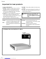 Предварительный просмотр 4 страницы JVC TH-A30 Service Manual