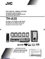 JVC TH-A35 (French) Manuel D'Instructions предпросмотр