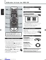 Предварительный просмотр 13 страницы JVC TH-A35 (French) Manuel D'Instructions