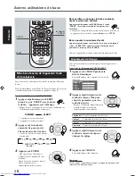 Предварительный просмотр 19 страницы JVC TH-A35 (French) Manuel D'Instructions