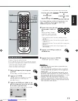 Предварительный просмотр 22 страницы JVC TH-A35 (French) Manuel D'Instructions