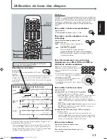 Предварительный просмотр 24 страницы JVC TH-A35 (French) Manuel D'Instructions