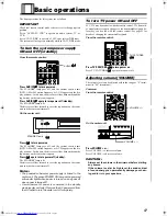 Предварительный просмотр 19 страницы JVC TH-A9 Instructions Manual