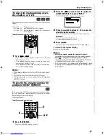 Предварительный просмотр 29 страницы JVC TH-A9 Instructions Manual