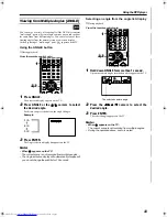 Предварительный просмотр 35 страницы JVC TH-A9 Instructions Manual