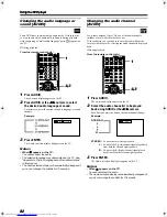 Предварительный просмотр 34 страницы JVC TH-A9R Instructions Manual