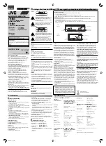 Предварительный просмотр 1 страницы JVC TH-BA3 Instructions