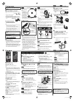 Предварительный просмотр 2 страницы JVC TH-BA3 Instructions