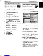 Предварительный просмотр 75 страницы JVC TH C30 Instructions Manual