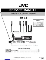 JVC TH-C6 Service Manual preview