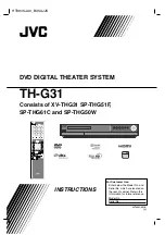 JVC TH-G31 Manual preview