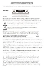 Предварительный просмотр 3 страницы JVC TH-S320B User Manual