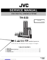 JVC TH-S33 Service Manual preview